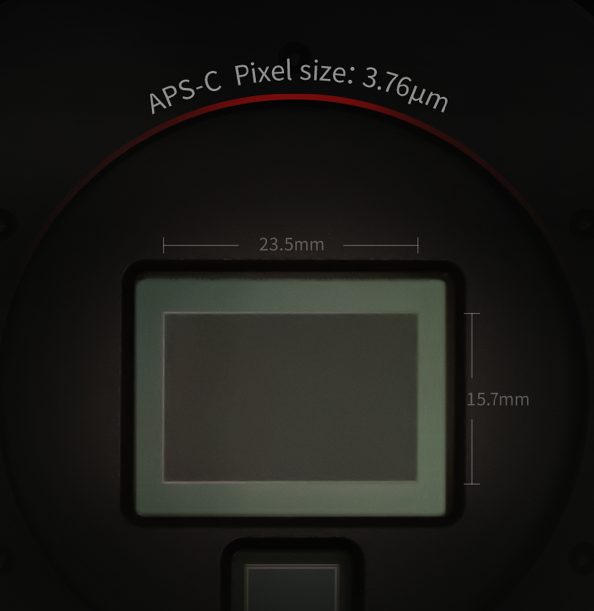   The ASI2600MC Duo combines imaging and guiding sensors in one compact body. The main sensor is the Sony IMX571 coming with a native 16-bit ADC,14stops dynamic range, and a 3.76um square pixel array.  [EN]  