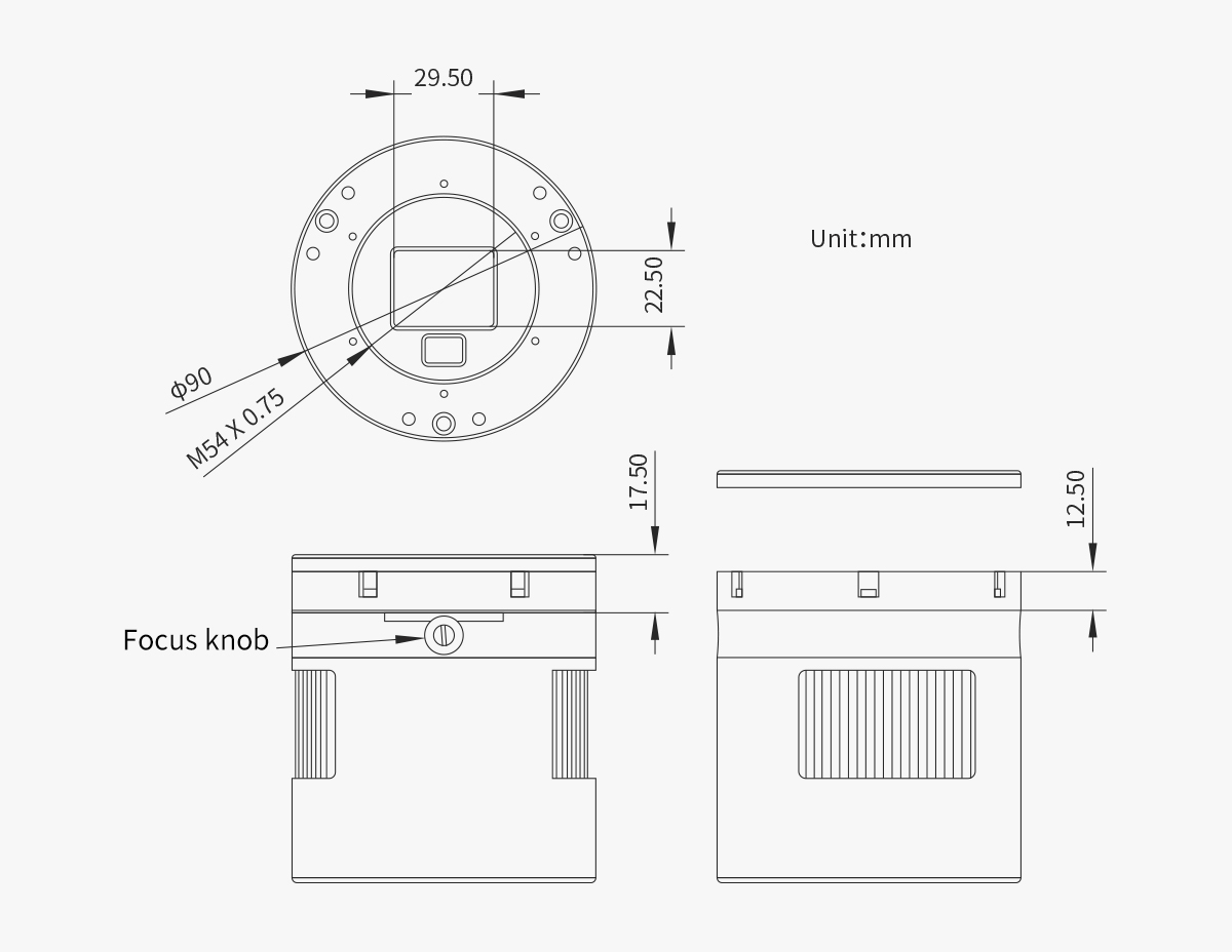   The ASI2600MC Duo combines imaging and guiding sensors in one compact body. The main sensor is the Sony IMX571 coming with a native 16-bit ADC,14stops dynamic range, and a 3.76um square pixel array.  [EN]  